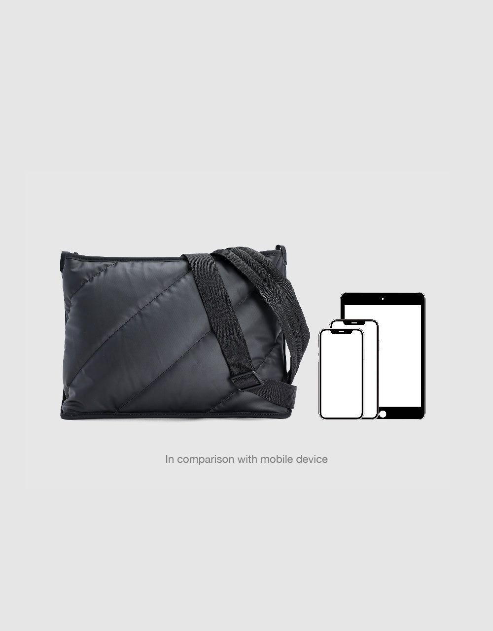 Embossed Shoulder Bag sold by Urban Revivo product image thumbnail 3