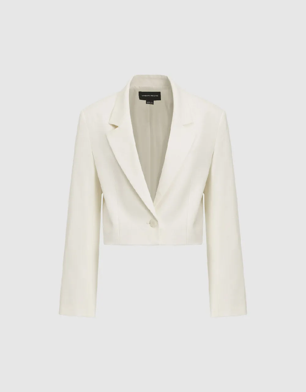 One Button Cropped Blazer sold by Urban Revivo product image thumbnail 2