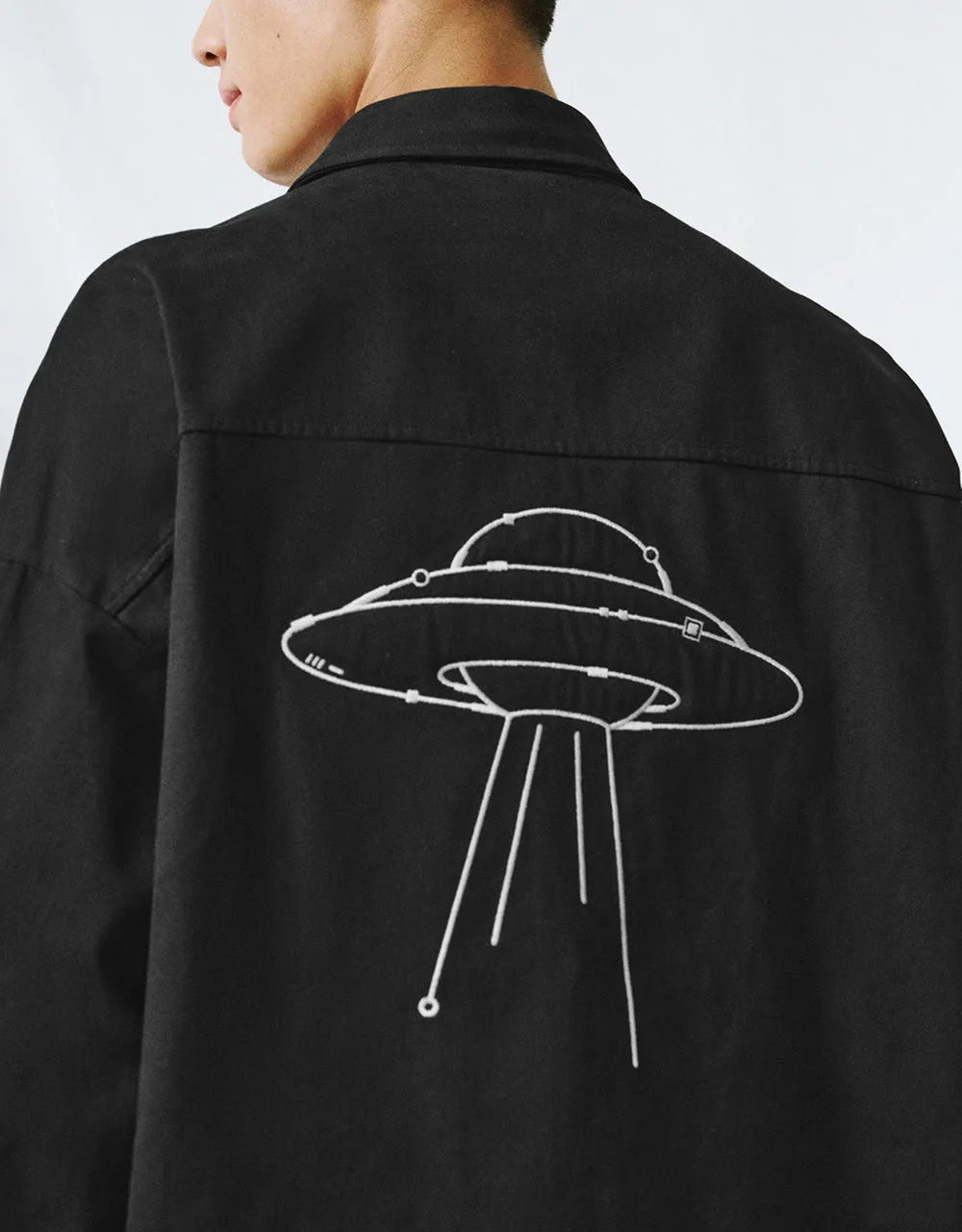 Button Up Oversized Shirt sold by Urban Revivo product image thumbnail 5