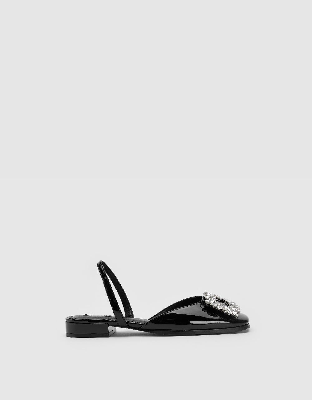 Square Buckle Decor Slingbacks sold by Urban Revivo product image thumbnail 2