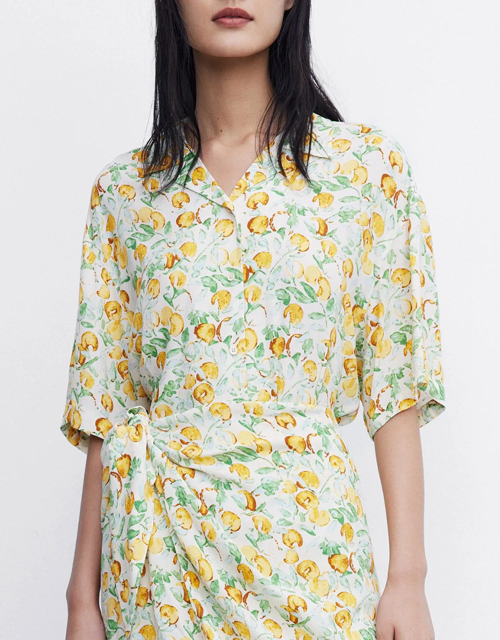 Allover Print Short Sleeve Shirt sold by Urban Revivo product image thumbnail 2