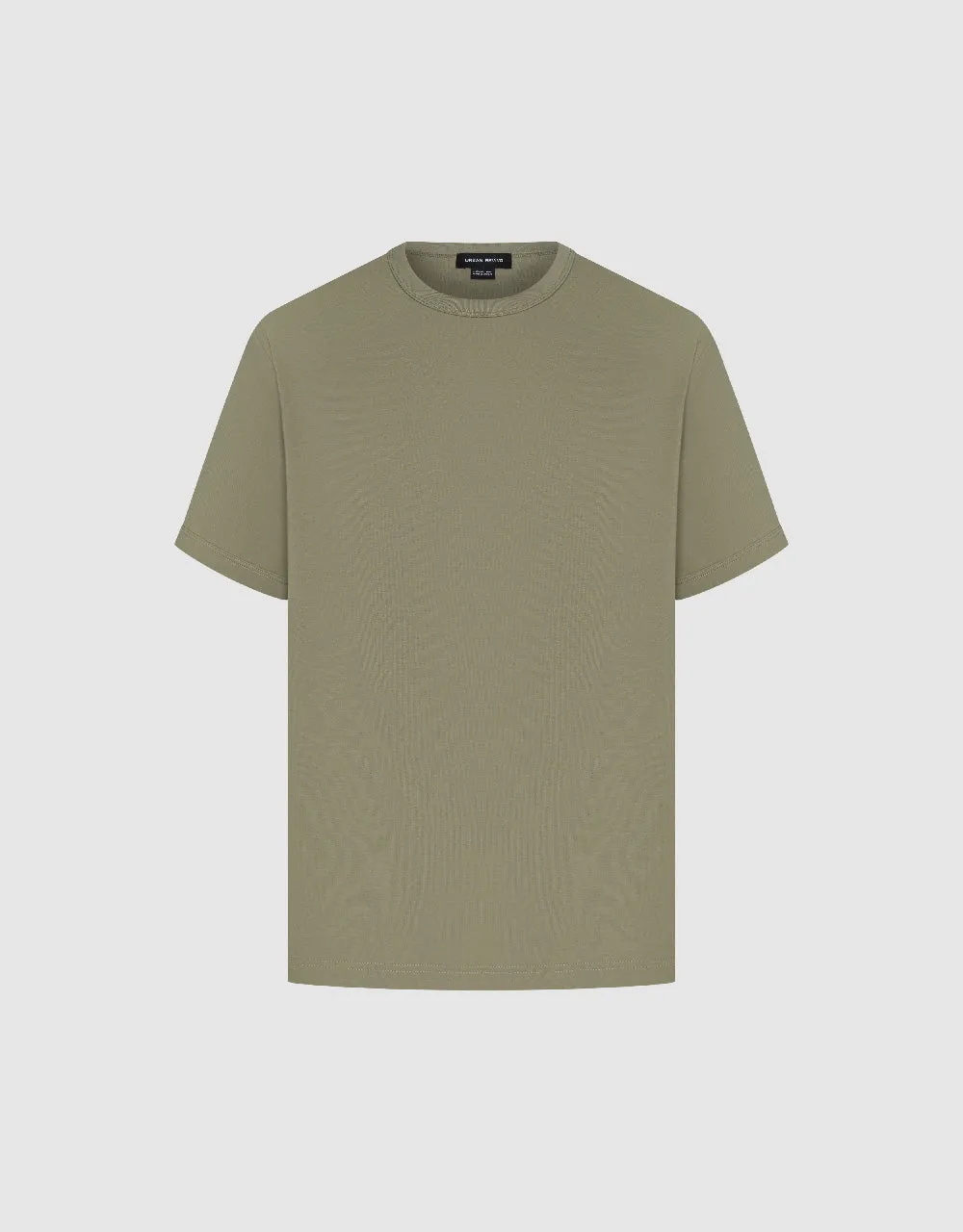 Crew Neck Straight T-Shirt sold by Urban Revivo product image thumbnail 2