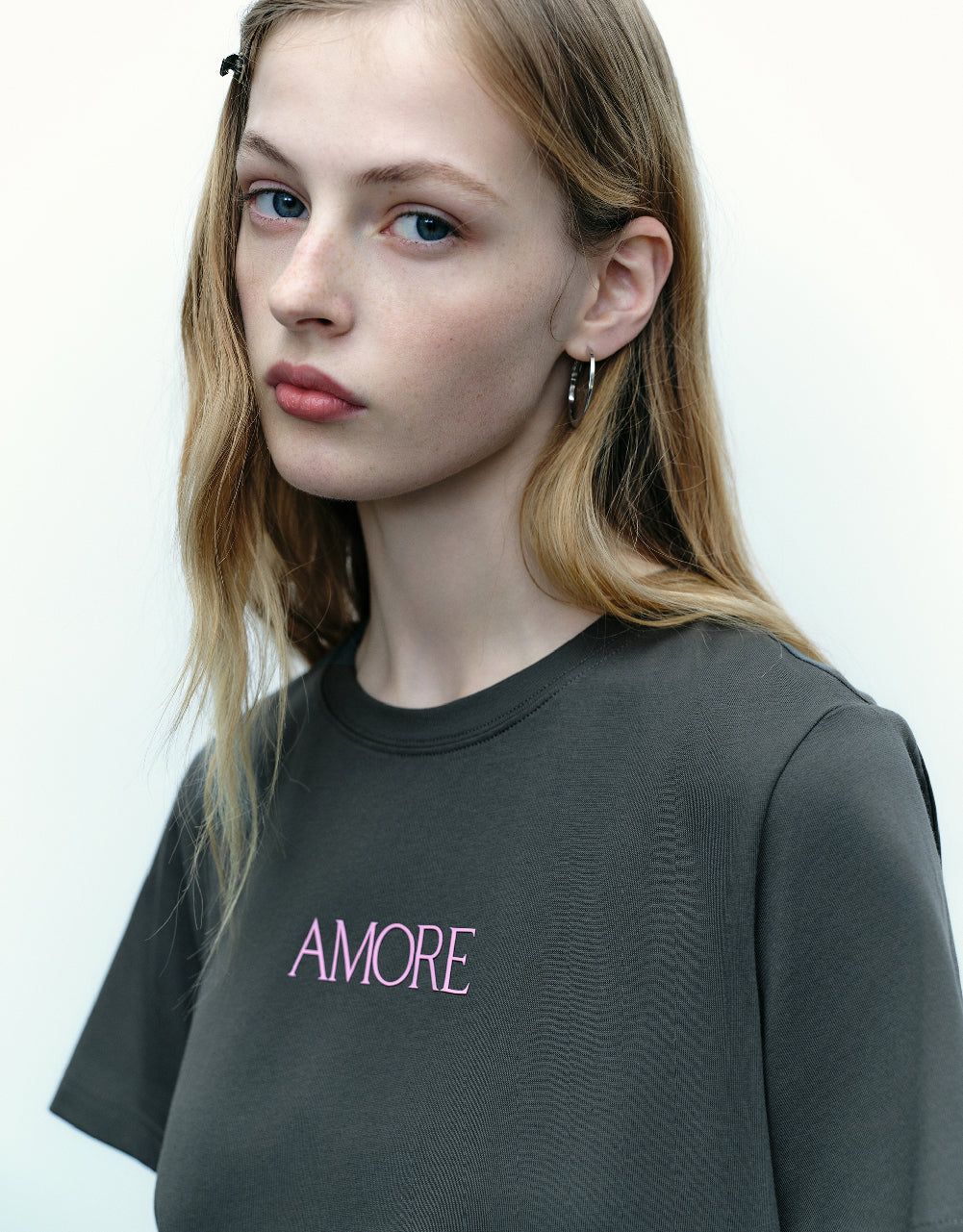 Letter Printed Crew Neck A-Line T-Shirt sold by Urban Revivo product image thumbnail 4