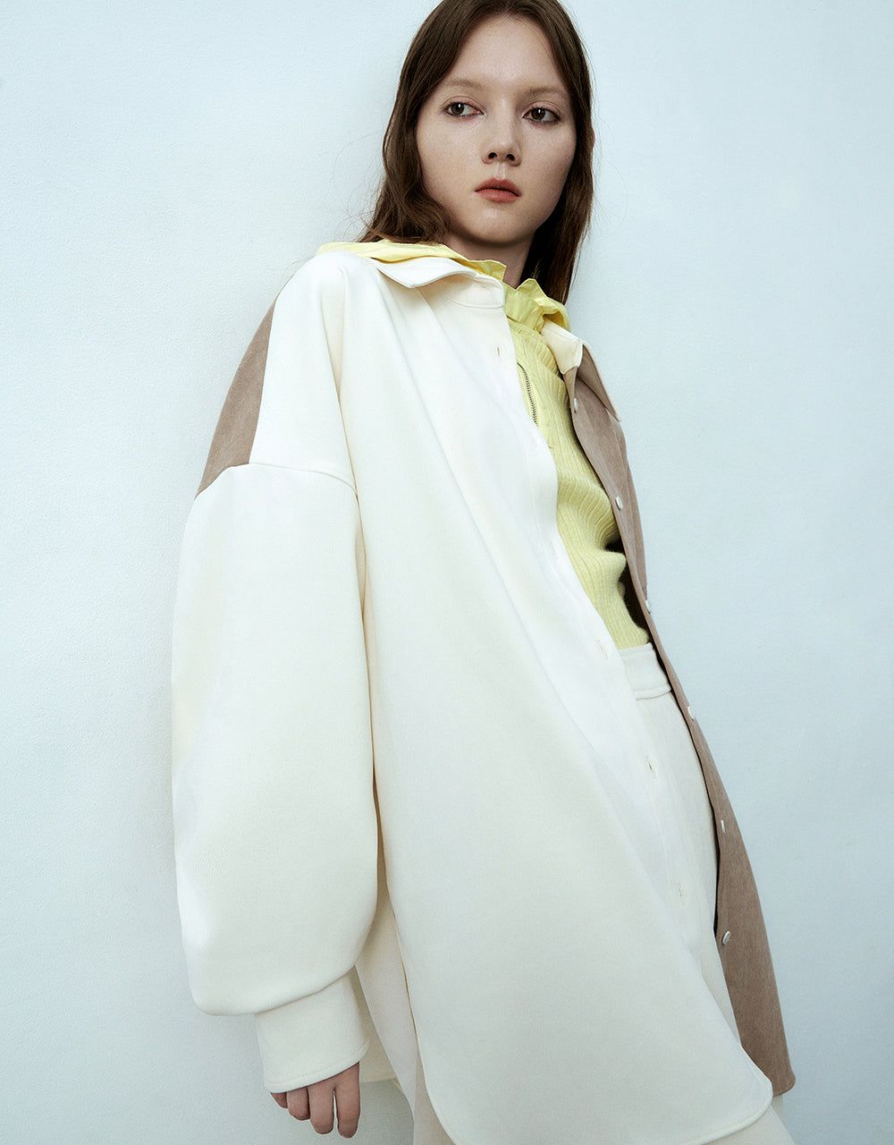 Button Up Two Toned Shirt sold by Urban Revivo product image thumbnail 3