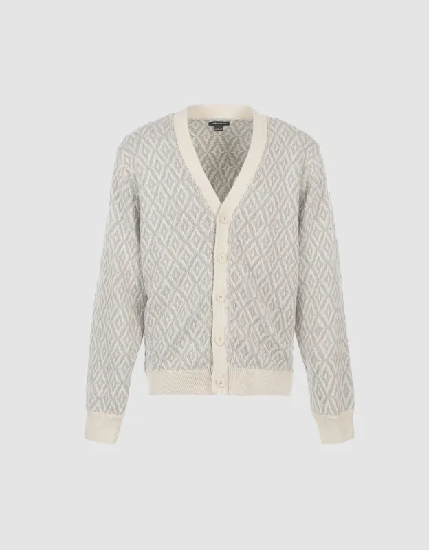 Printed Knit Cardigan sold by Urban Revivo