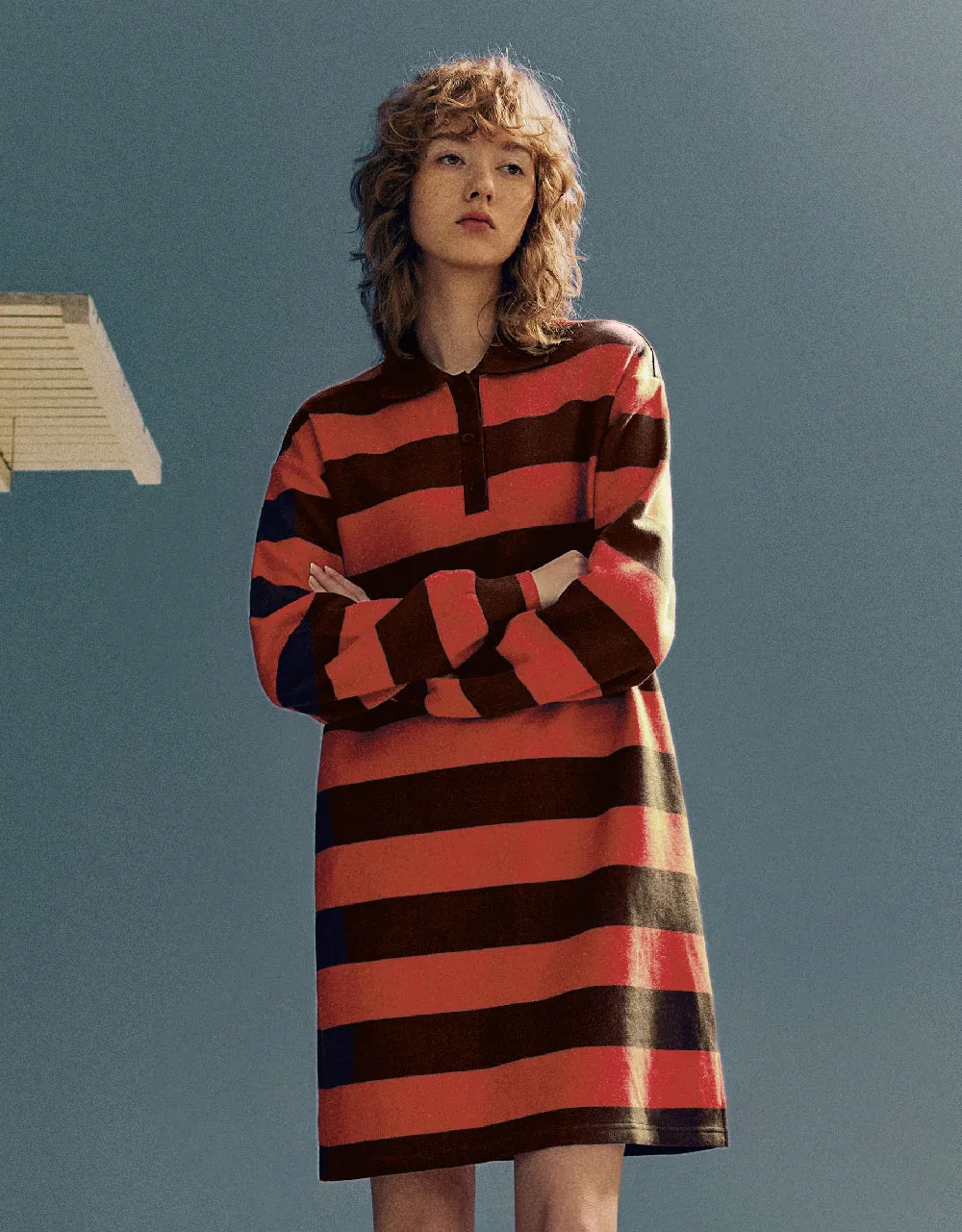 Striped Straight Dress sold by Urban Revivo product image thumbnail 3