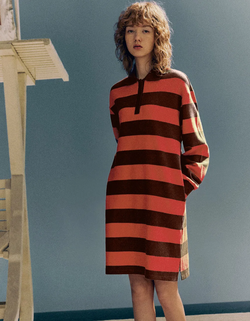 Striped Straight Dress sold by Urban Revivo product image thumbnail 4