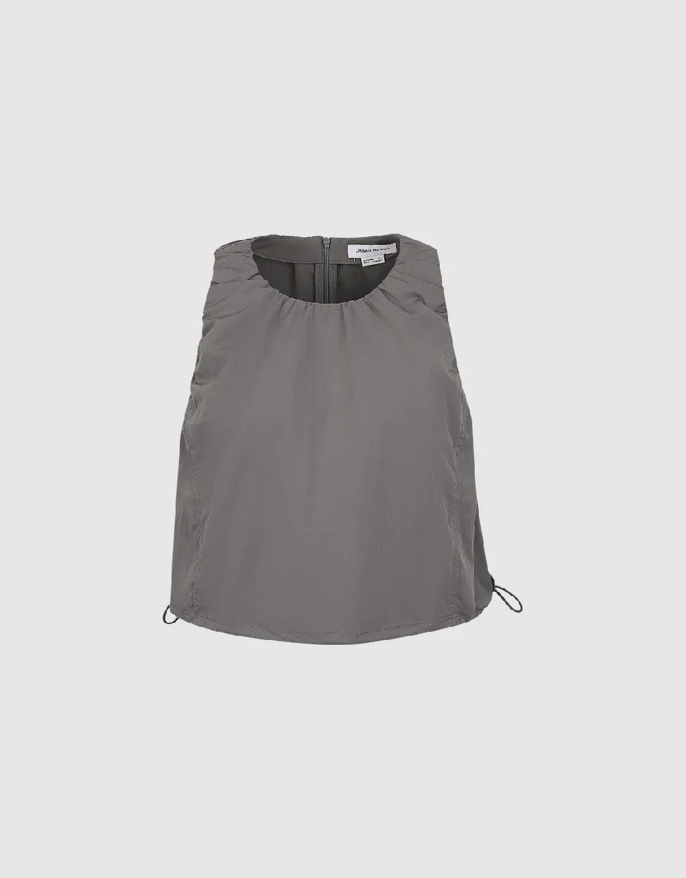 Sleeveless Crew Neck Overhead Shirt sold by Urban Revivo product image thumbnail 2