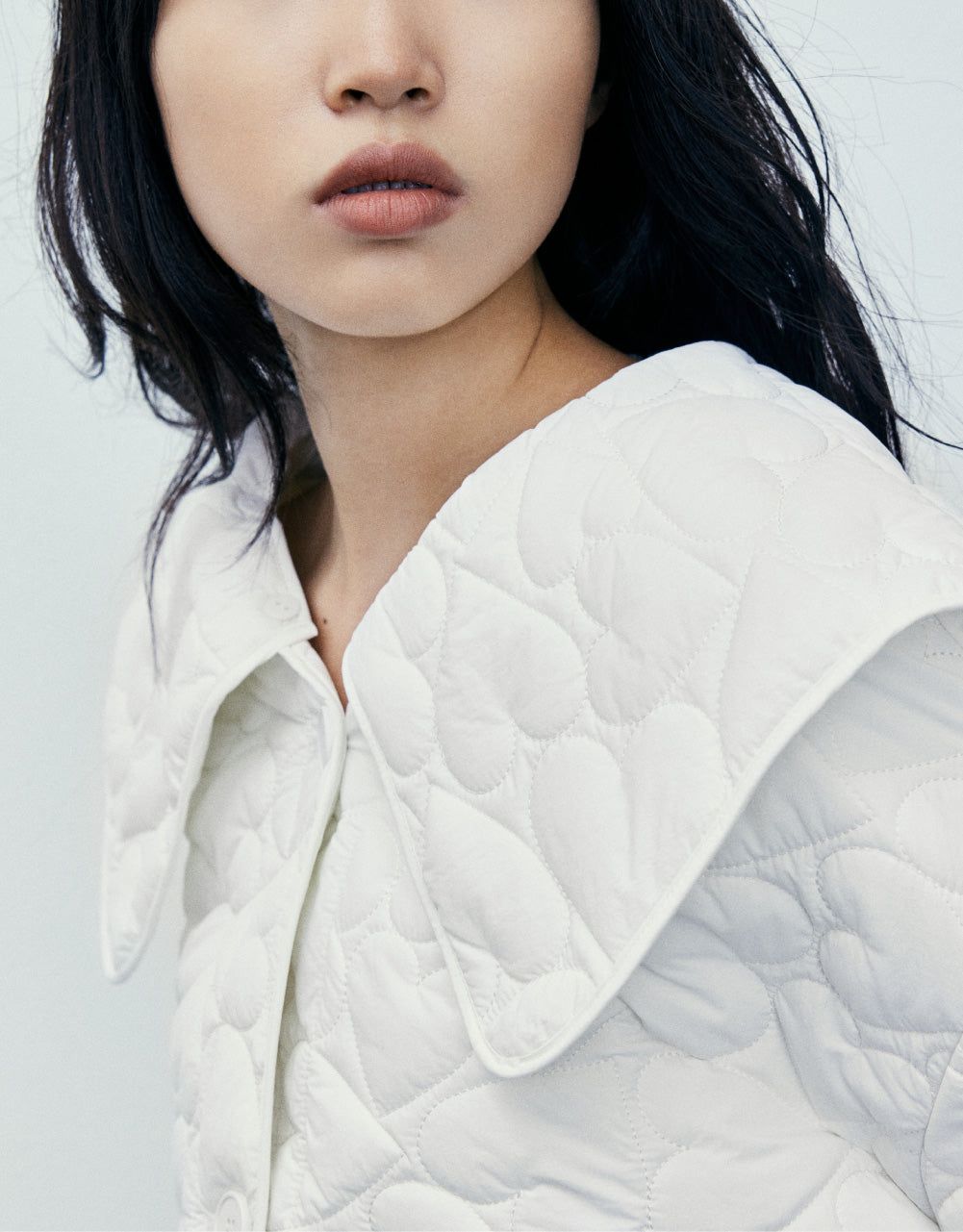 Crew Neck Padded Coat With Pockets sold by Urban Revivo product image thumbnail 5