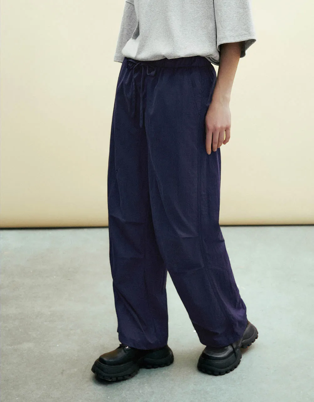 Loose Wide-Leg Pants sold by Urban Revivo product image thumbnail 4