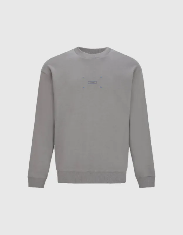Drop Shoulder Sleeve Crew Neck Sweatshirt sold by Urban Revivo
