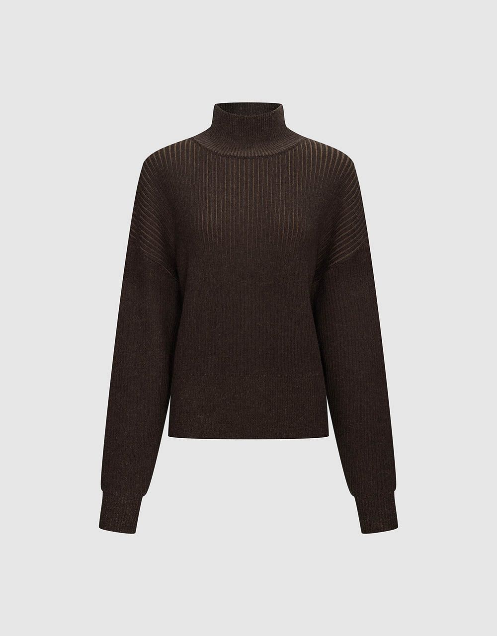 Drop Shoulder Sleeve Loose Sweater sold by Urban Revivo product image thumbnail 2