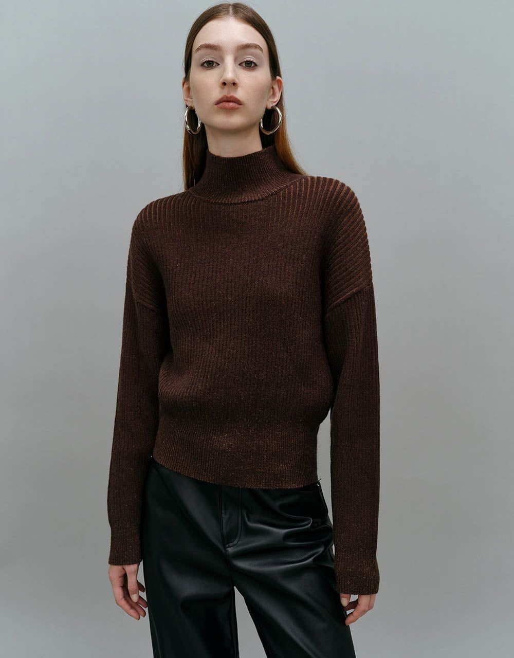 Drop Shoulder Sleeve Loose Sweater sold by Urban Revivo