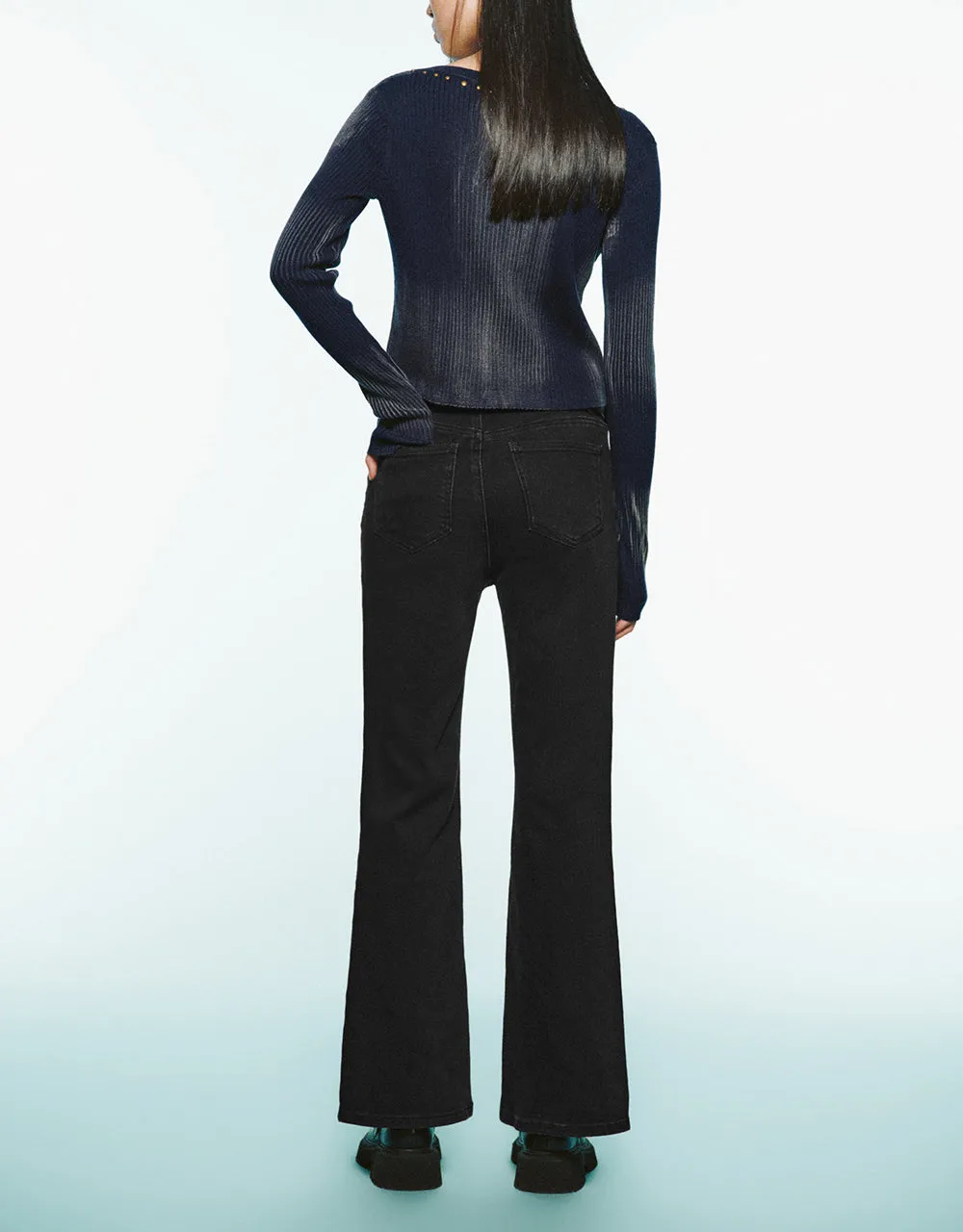 Studded Decor Knitted Cardigan sold by Urban Revivo product image thumbnail 4