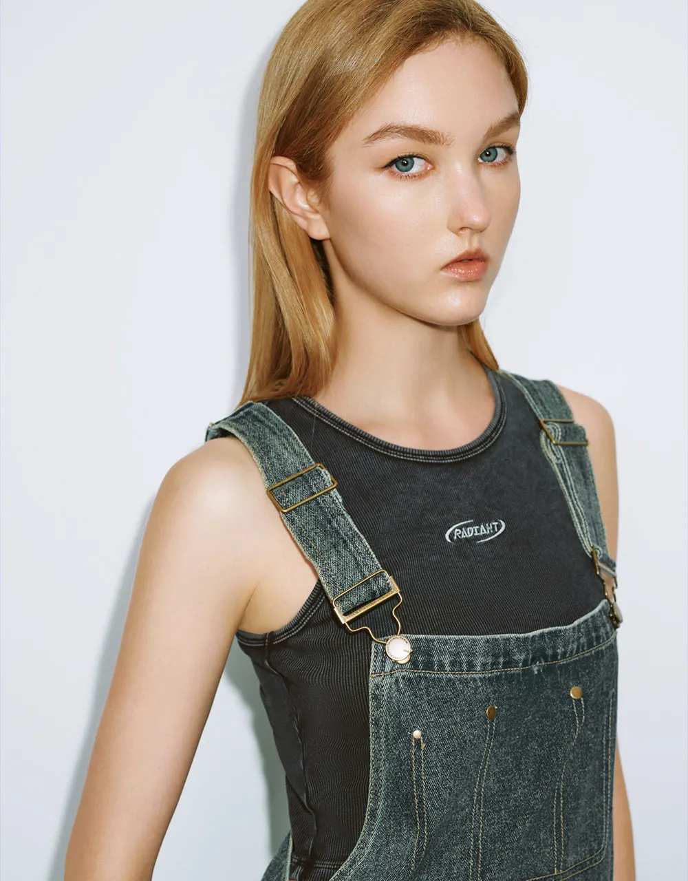 Ripped Denim Jumpsuit sold by Urban Revivo product image thumbnail 4