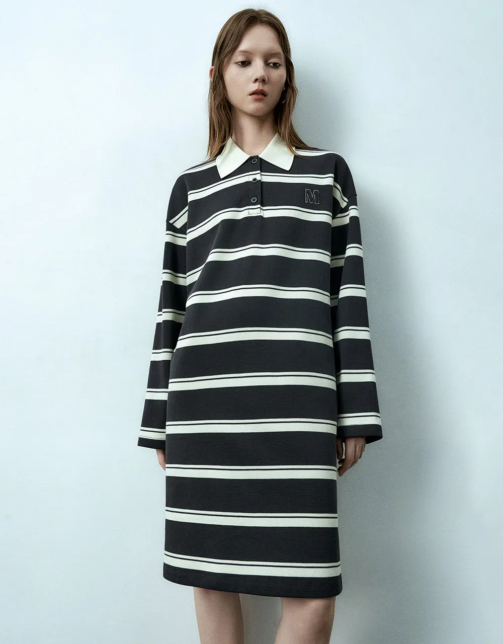 Striped Skater Dress sold by Urban Revivo