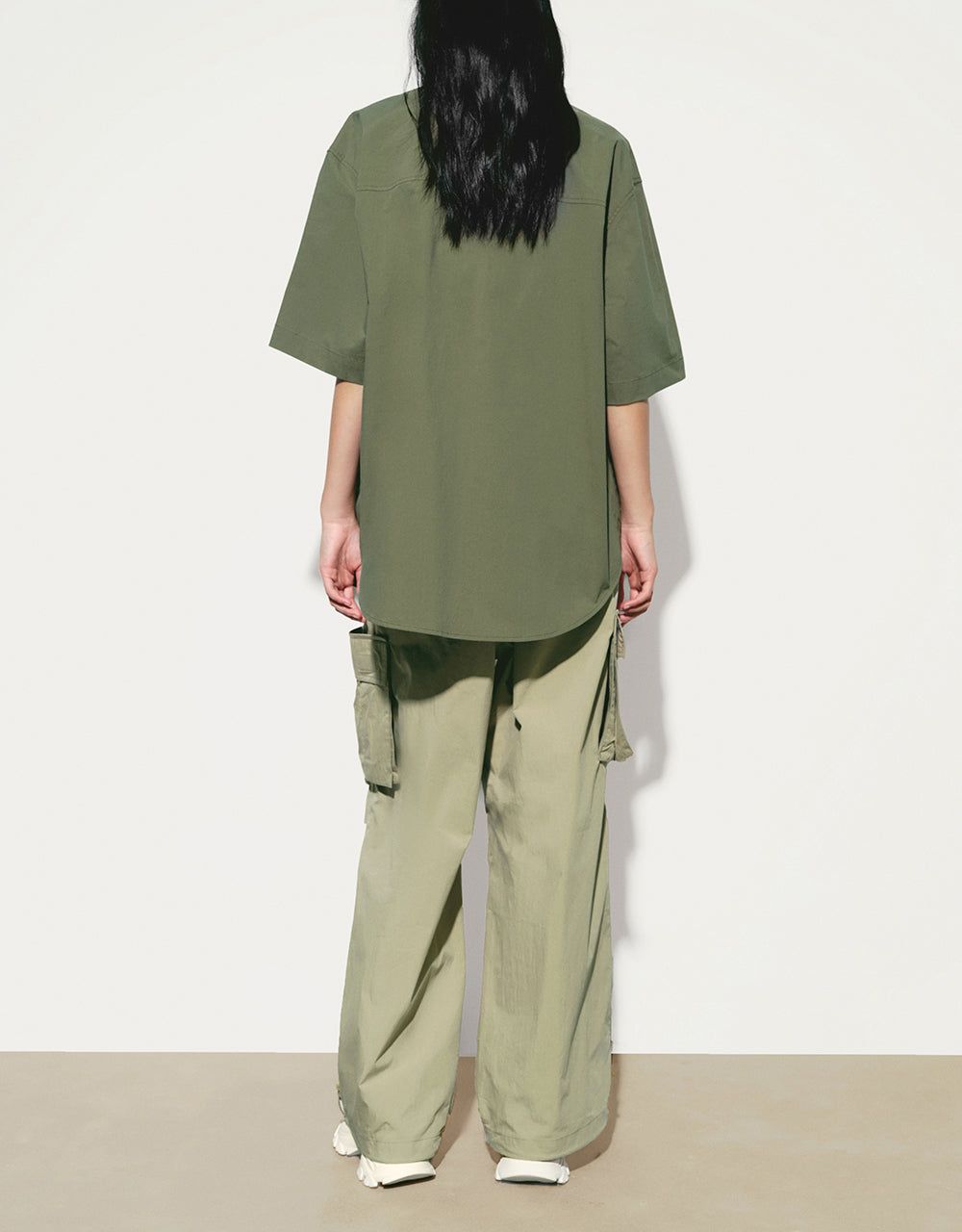 Button Up Loose Shirt sold by Urban Revivo product image thumbnail 4