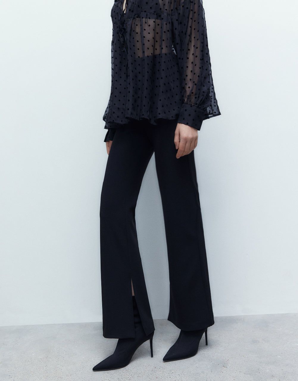 Extra Long Flare Pants sold by Urban Revivo product image thumbnail 5