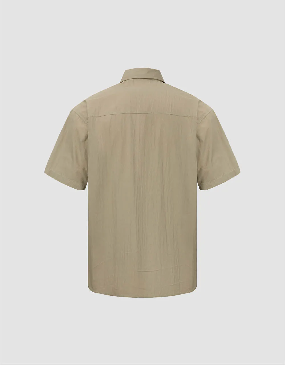 Button Up Straight Shirt sold by Urban Revivo product image thumbnail 5