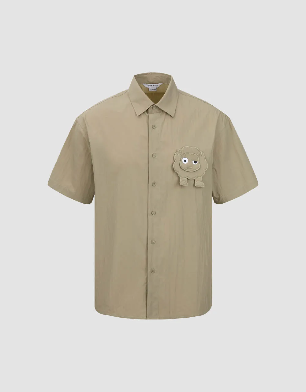 Button Up Straight Shirt sold by Urban Revivo product image thumbnail 2