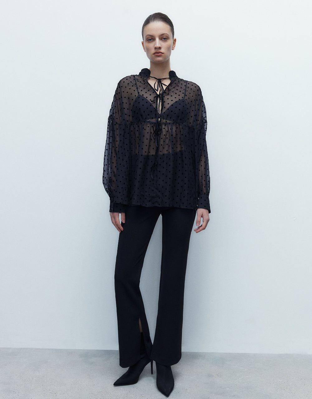 Extra Long Flare Pants sold by Urban Revivo product image thumbnail 2