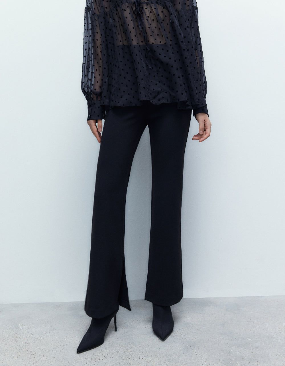 Extra Long Flare Pants sold by Urban Revivo product image thumbnail 4