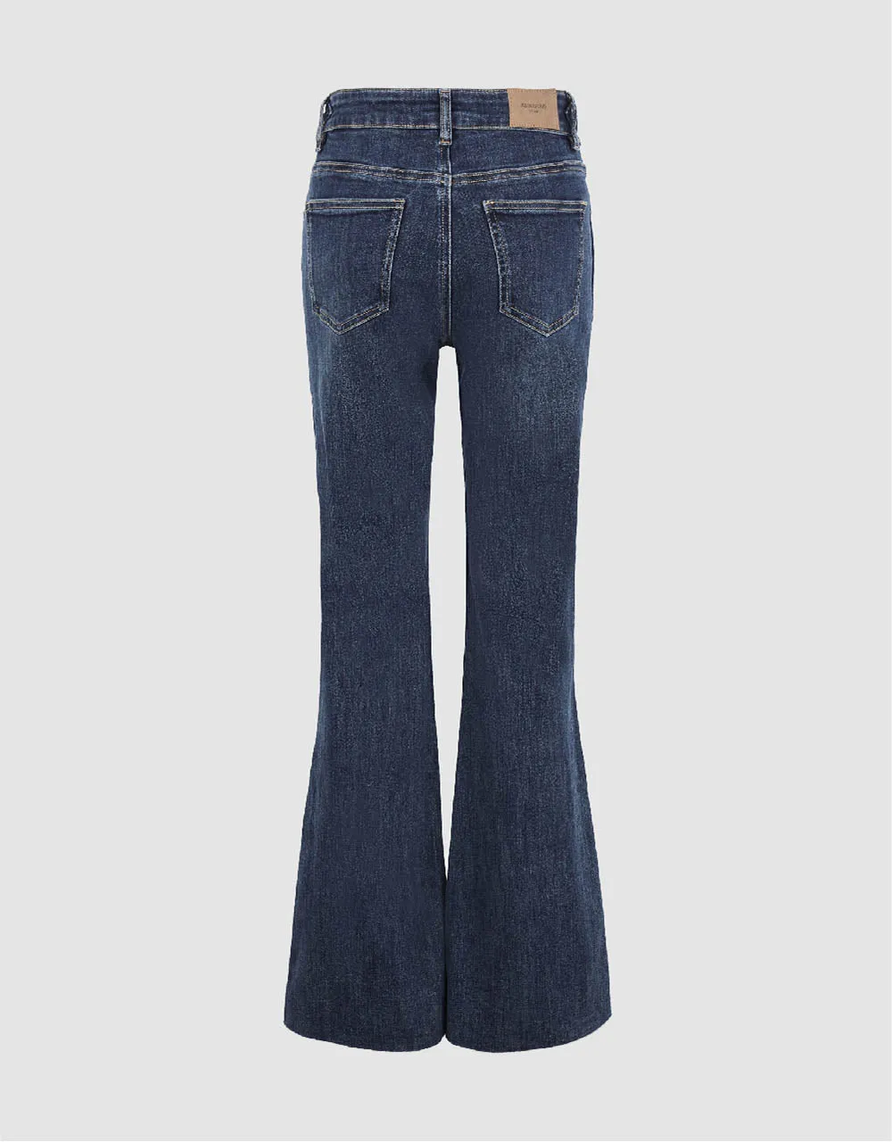 Split Hem Flare Jeans sold by Urban Revivo product image thumbnail 3