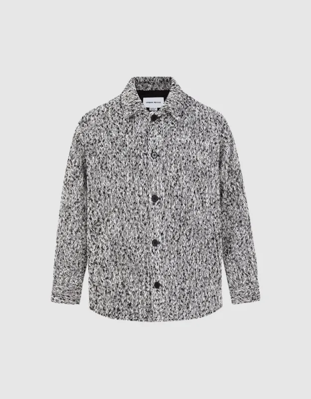 Patch Pocket Printed Jacket sold by Urban Revivo