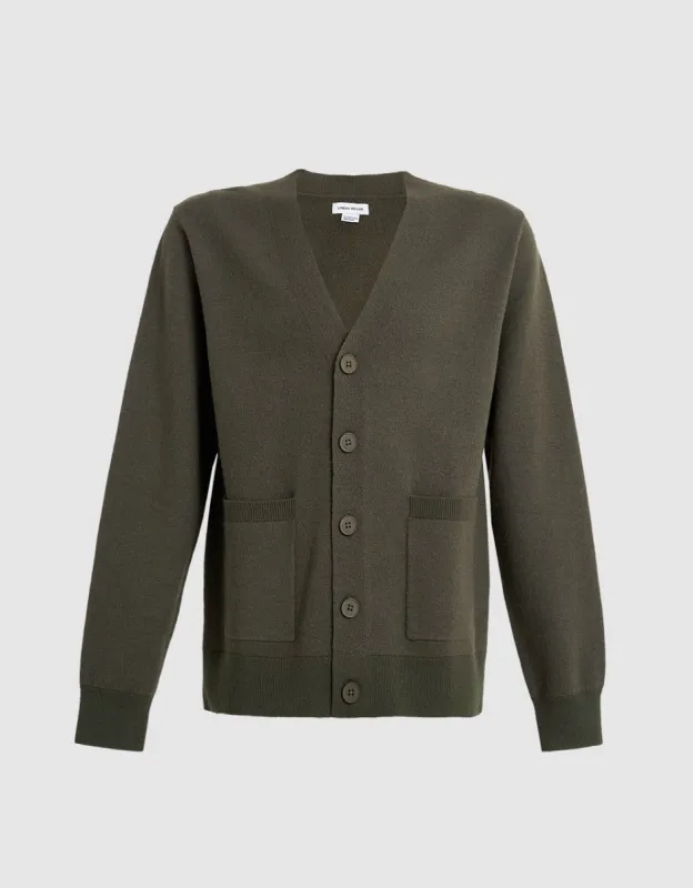 Patch Pocket Cardigan sold by Urban Revivo