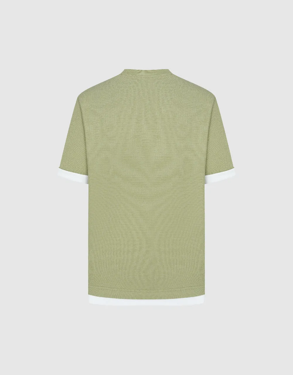 Crew Neck Straight T-Shirt sold by Urban Revivo product image thumbnail 5