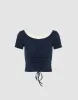 2 In 1 Crew Neck Skinny T-Shirt sold by Urban Revivo