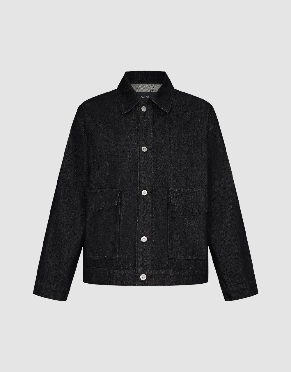 Button Up Denim Jacket sold by Urban Revivo product image thumbnail 3