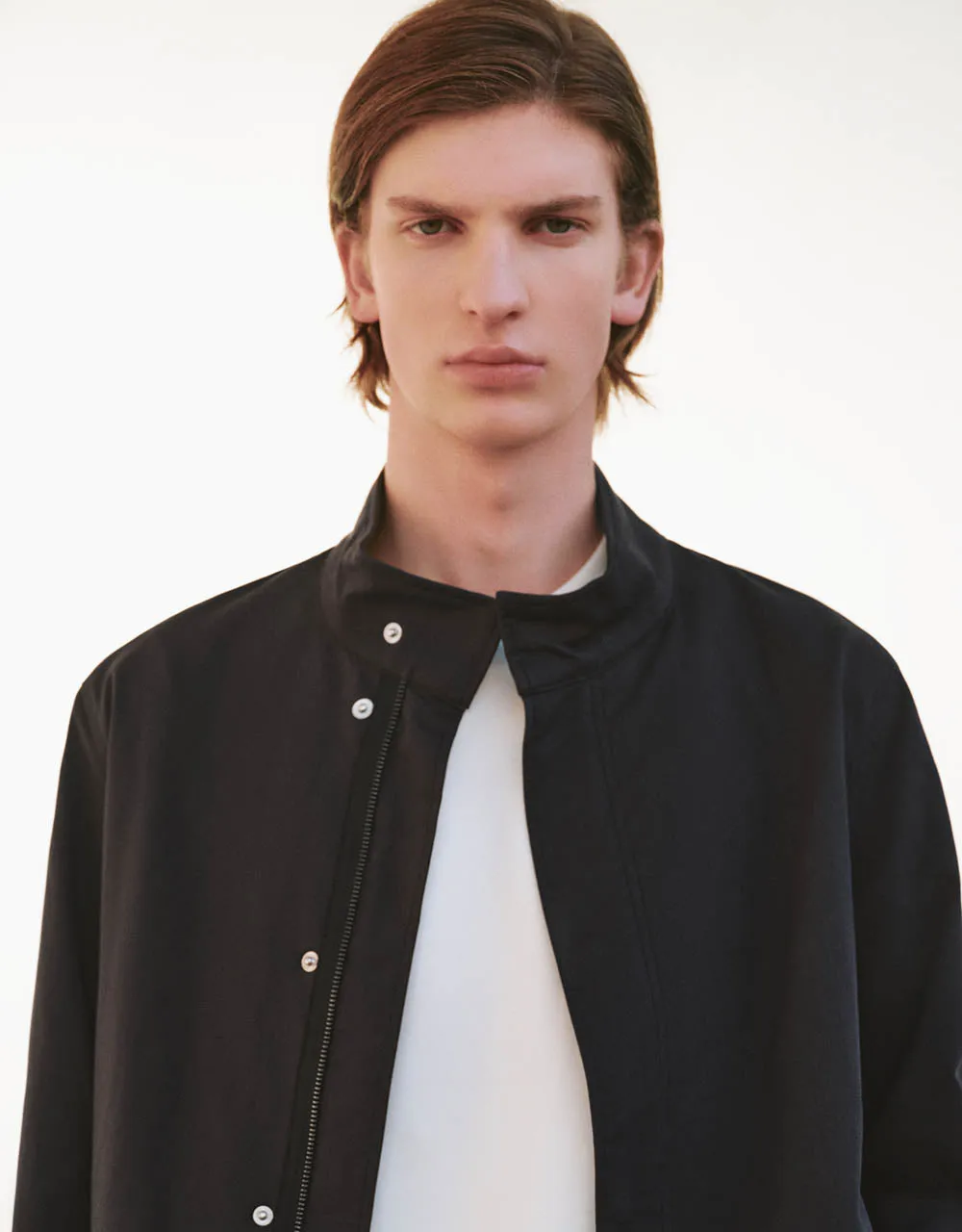 Stand Collar Straight Jacket sold by Urban Revivo product image thumbnail 4