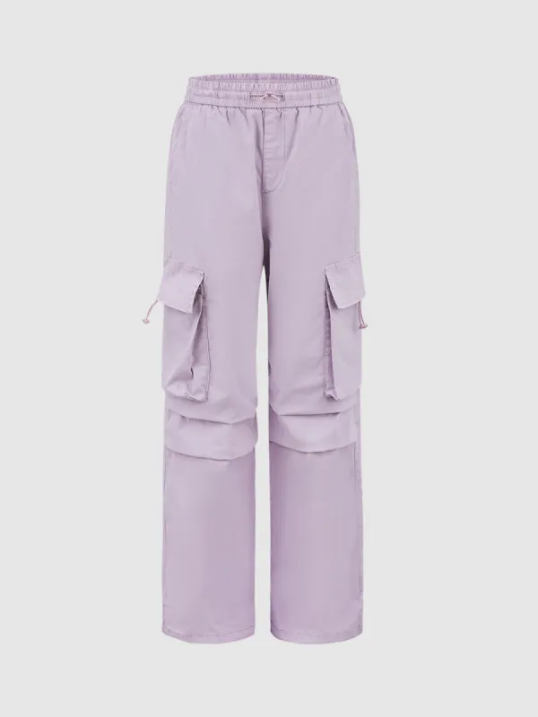 Drawstring Waist Loose Jeans sold by Urban Revivo