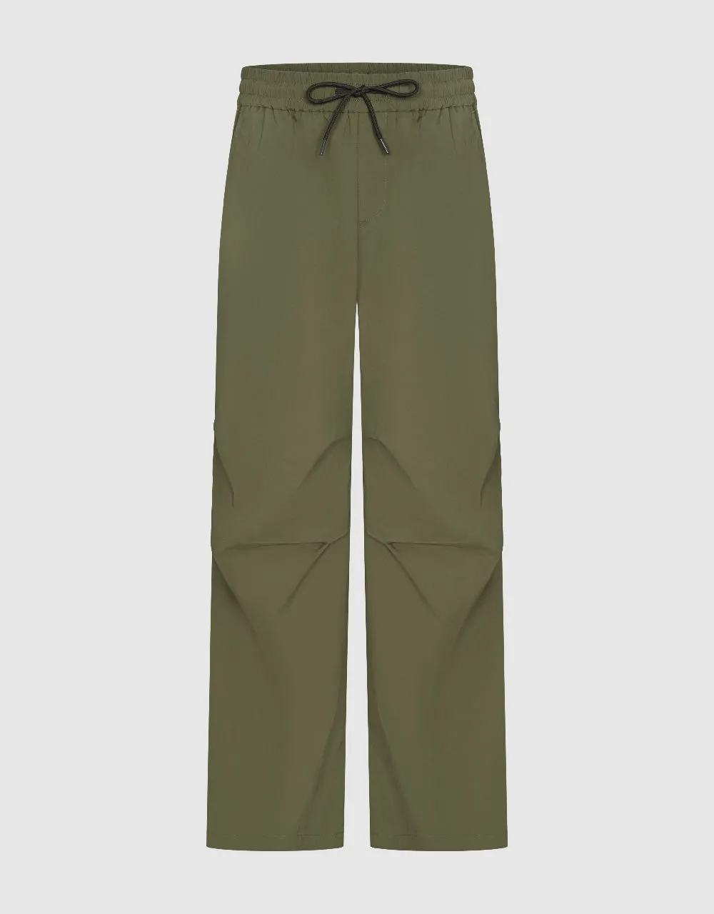 Drawstring Waist Wide-Leg Pants sold by Urban Revivo
