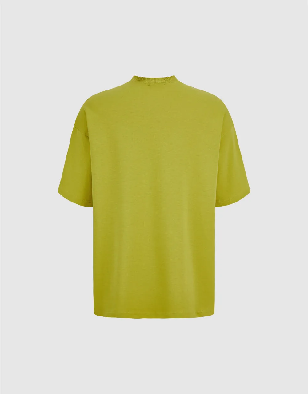 Crew Neck Loose A-Line T-Shirt sold by Urban Revivo product image thumbnail 5