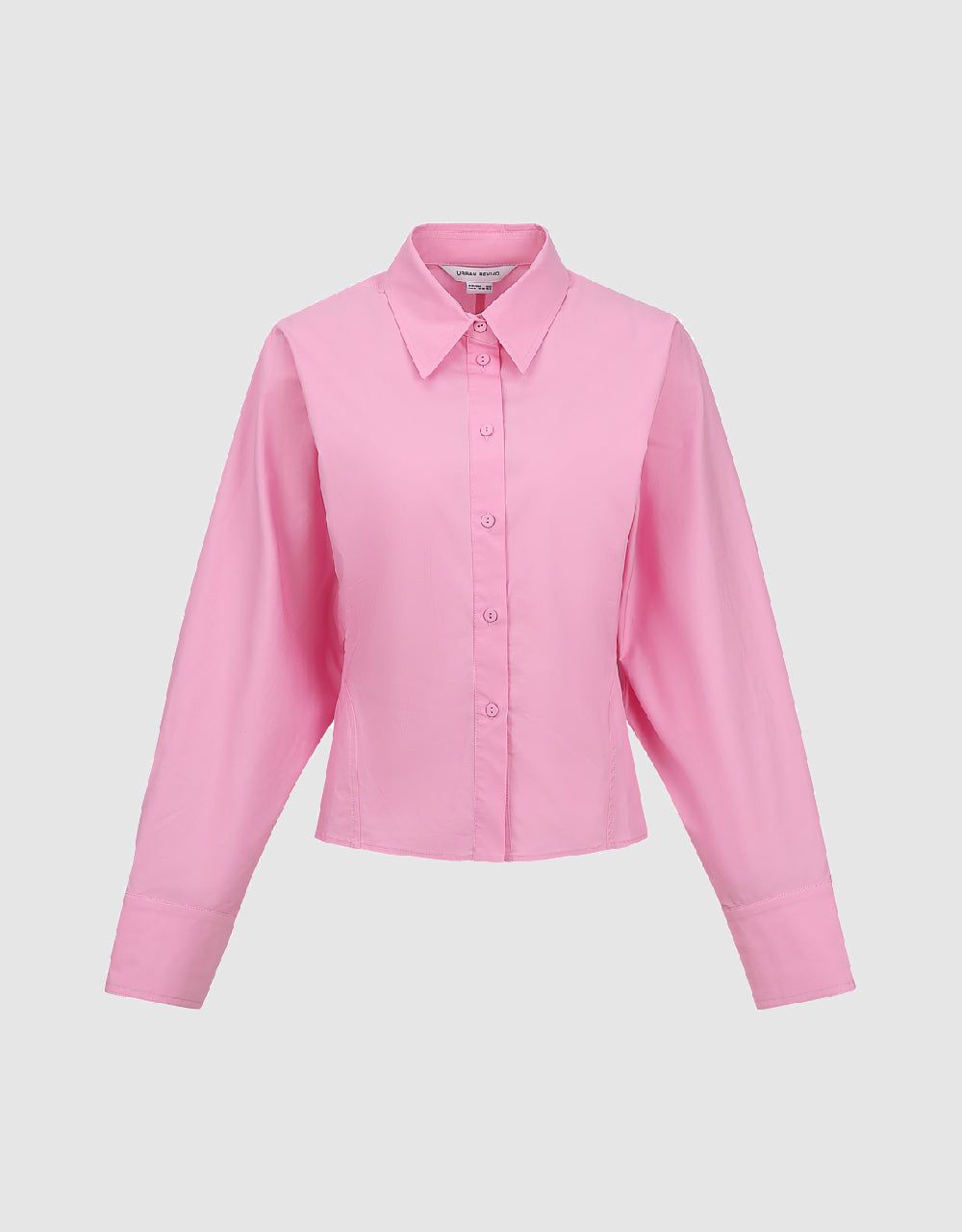 Raglan Sleeve Button Up Shirt sold by Urban Revivo product image thumbnail 2