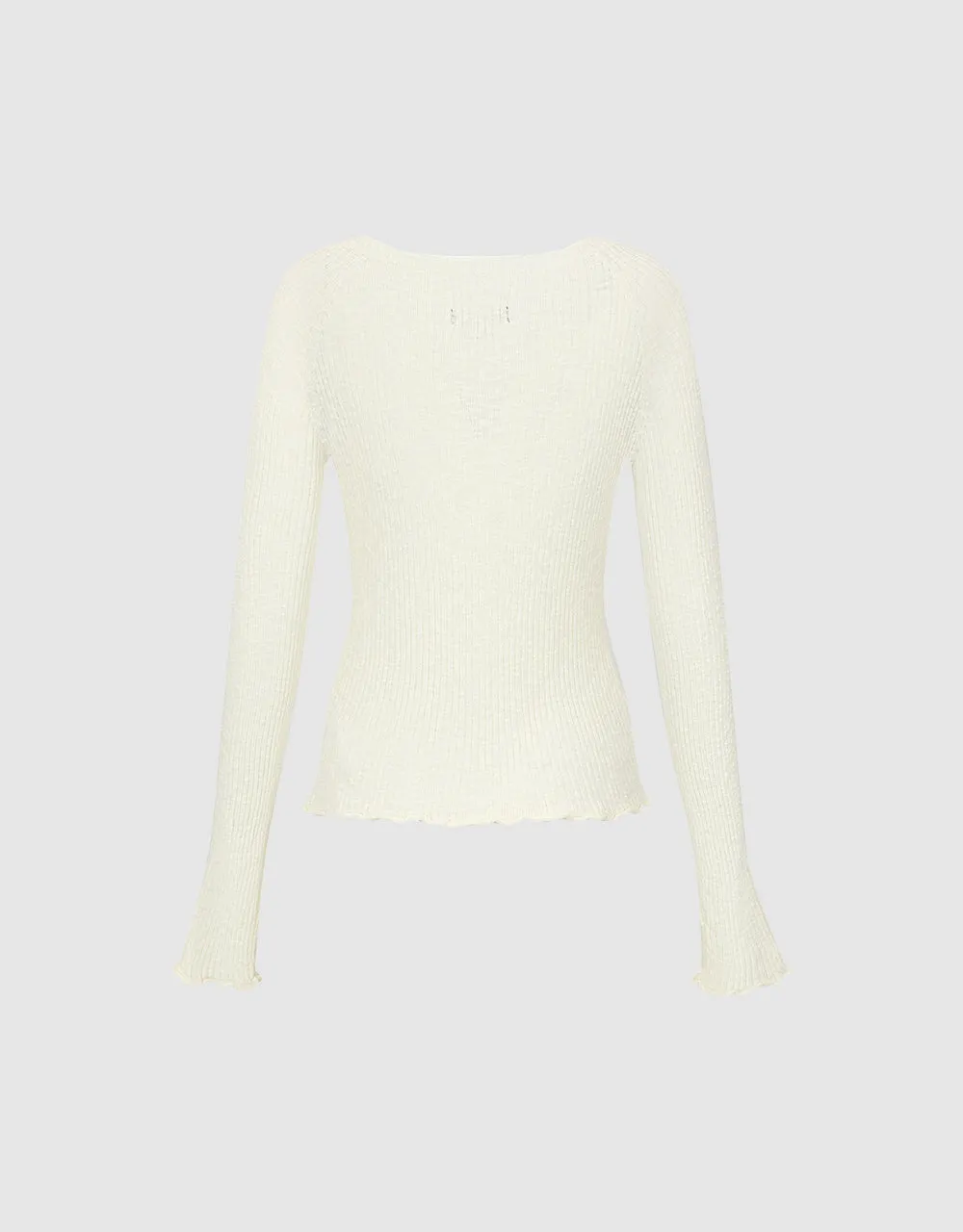 V Neck Knitted Cardigan sold by Urban Revivo product image thumbnail 5