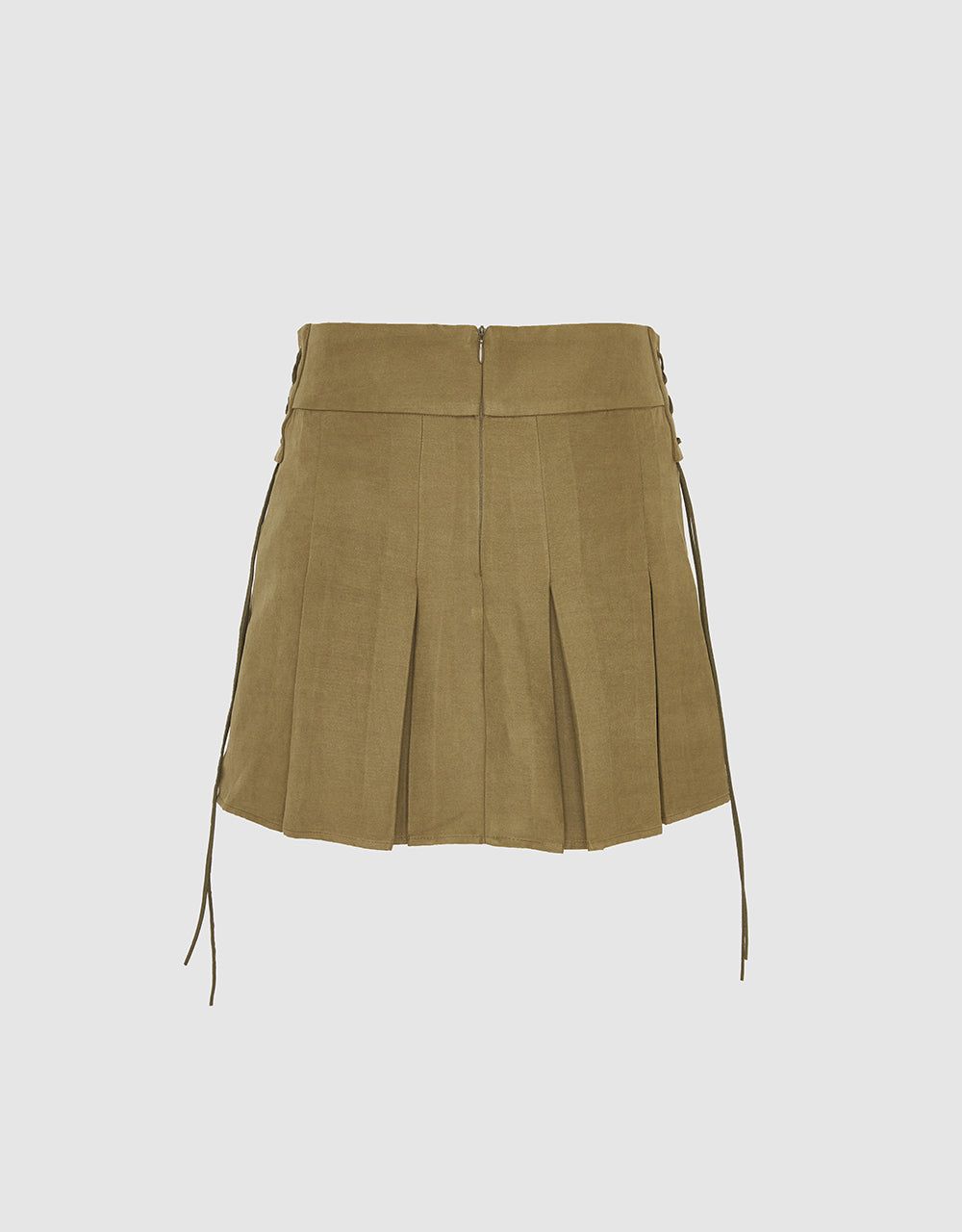 Pleated Mini A-Line Skirt sold by Urban Revivo product image thumbnail 3