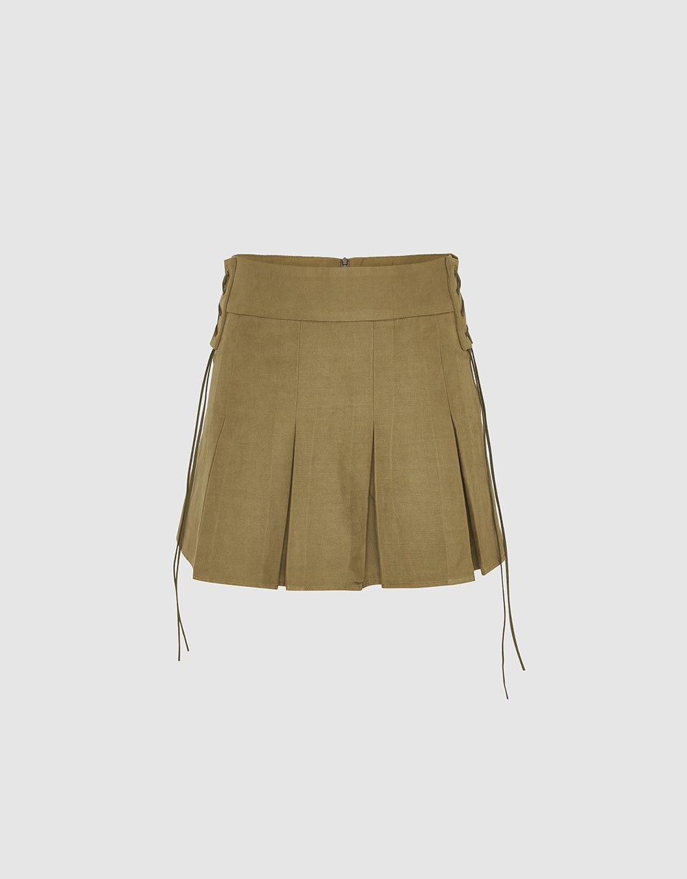 Pleated Mini A-Line Skirt sold by Urban Revivo