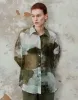 Printed Button Up Straight Shirt sold by Urban Revivo