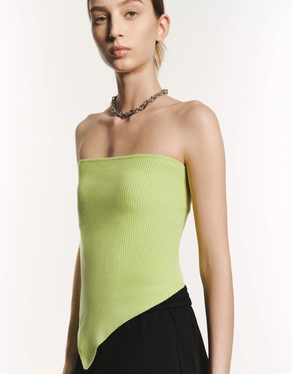 Knitted Bandeau Top sold by Urban Revivo product image thumbnail 3