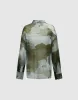 Printed Button Up Straight Shirt sold by Urban Revivo