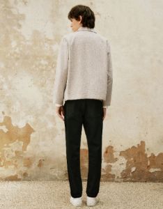 Textured Press Button Jacket sold by Urban Revivo