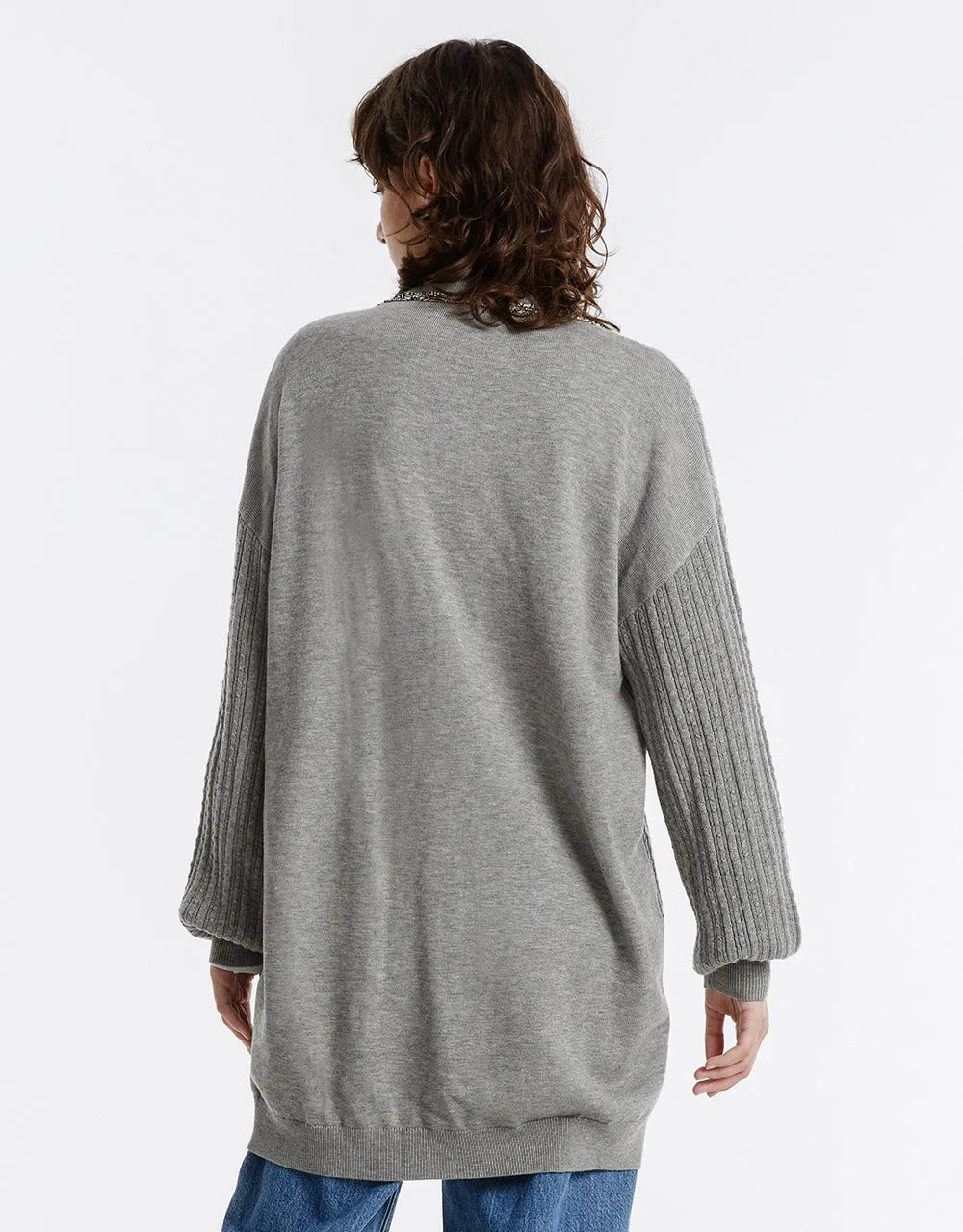 Contrast Trim Cardigan sold by Urban Revivo product image thumbnail 5
