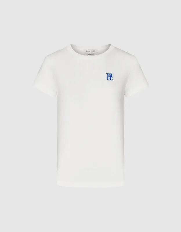 Printed Crew Neck T-Shirt sold by Urban Revivo