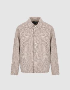 Textured Press Button Jacket sold by Urban Revivo