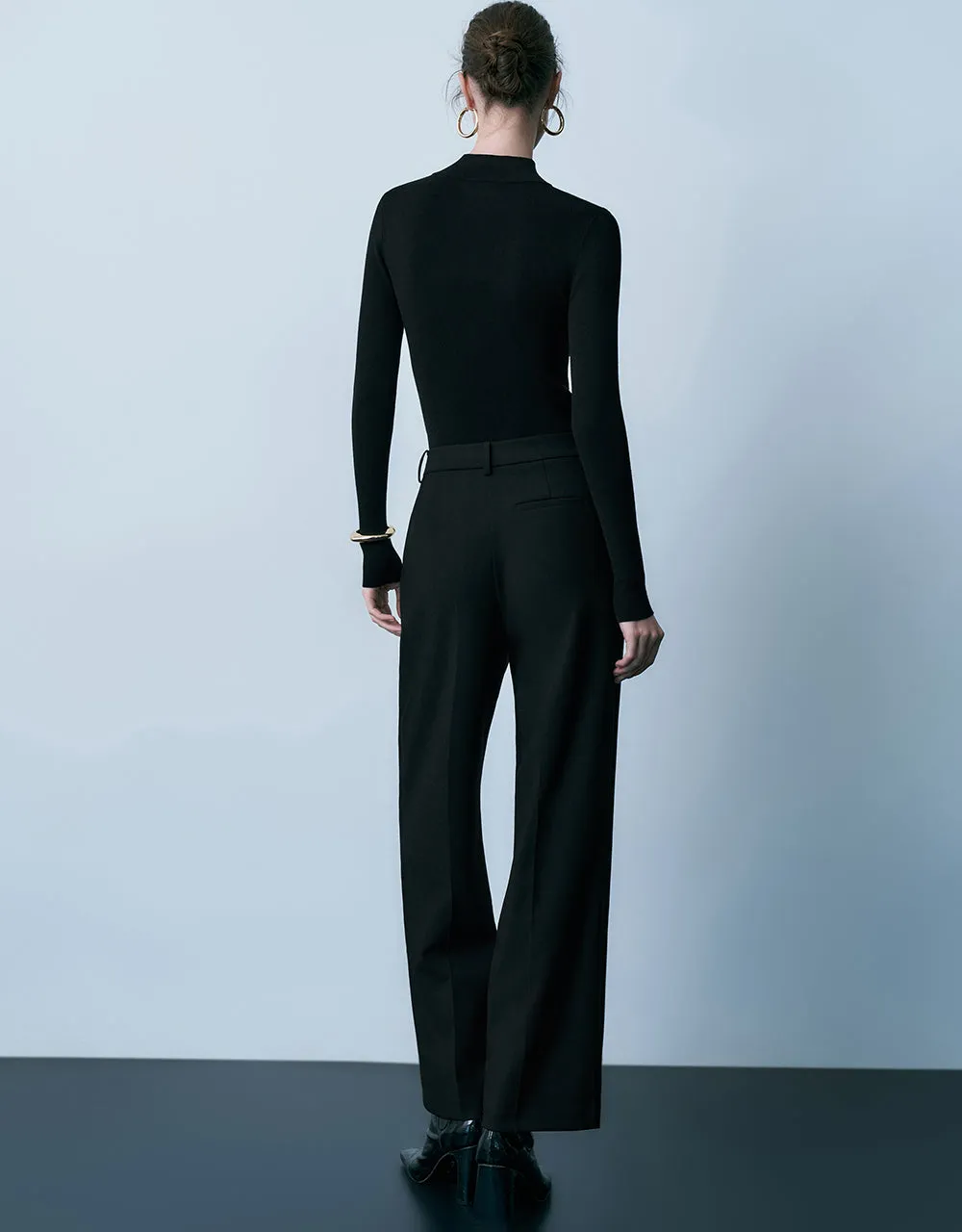 Loose Straight Pants sold by Urban Revivo product image thumbnail 5