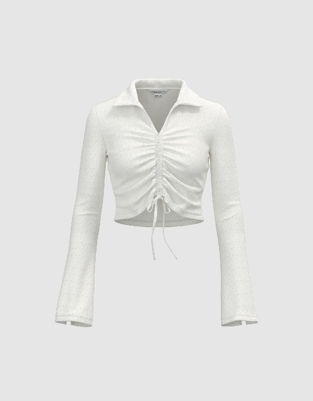 Skinny Knitted T-Shirt sold by Urban Revivo product image thumbnail 2