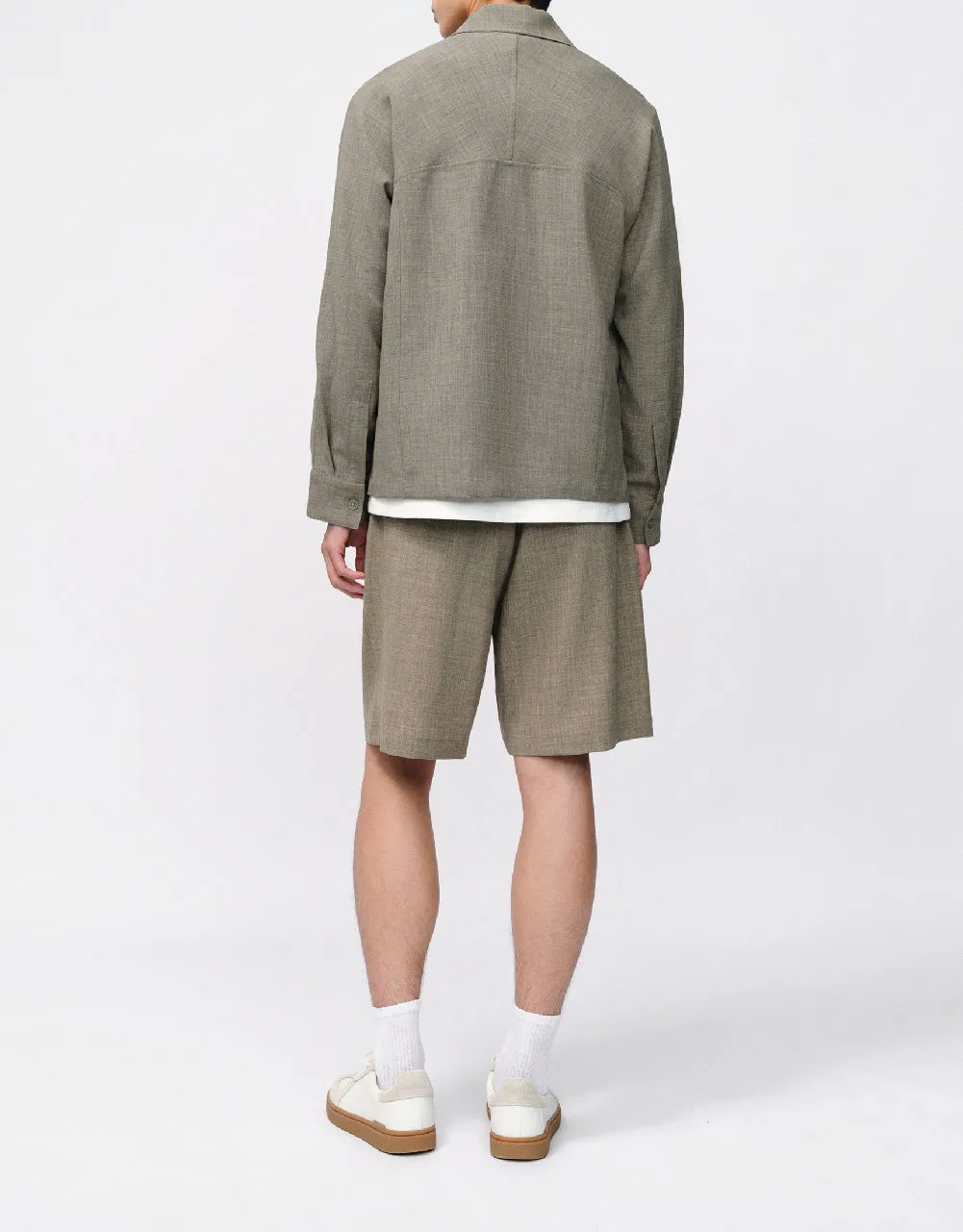 Zipper Front Straight Jacket sold by Urban Revivo product image thumbnail 5